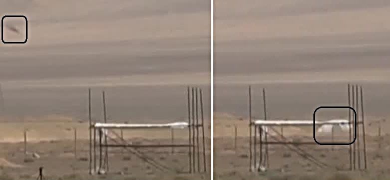 دقت بسیار بالای بمب قائم رها شده از پهپاد ابابیل-3