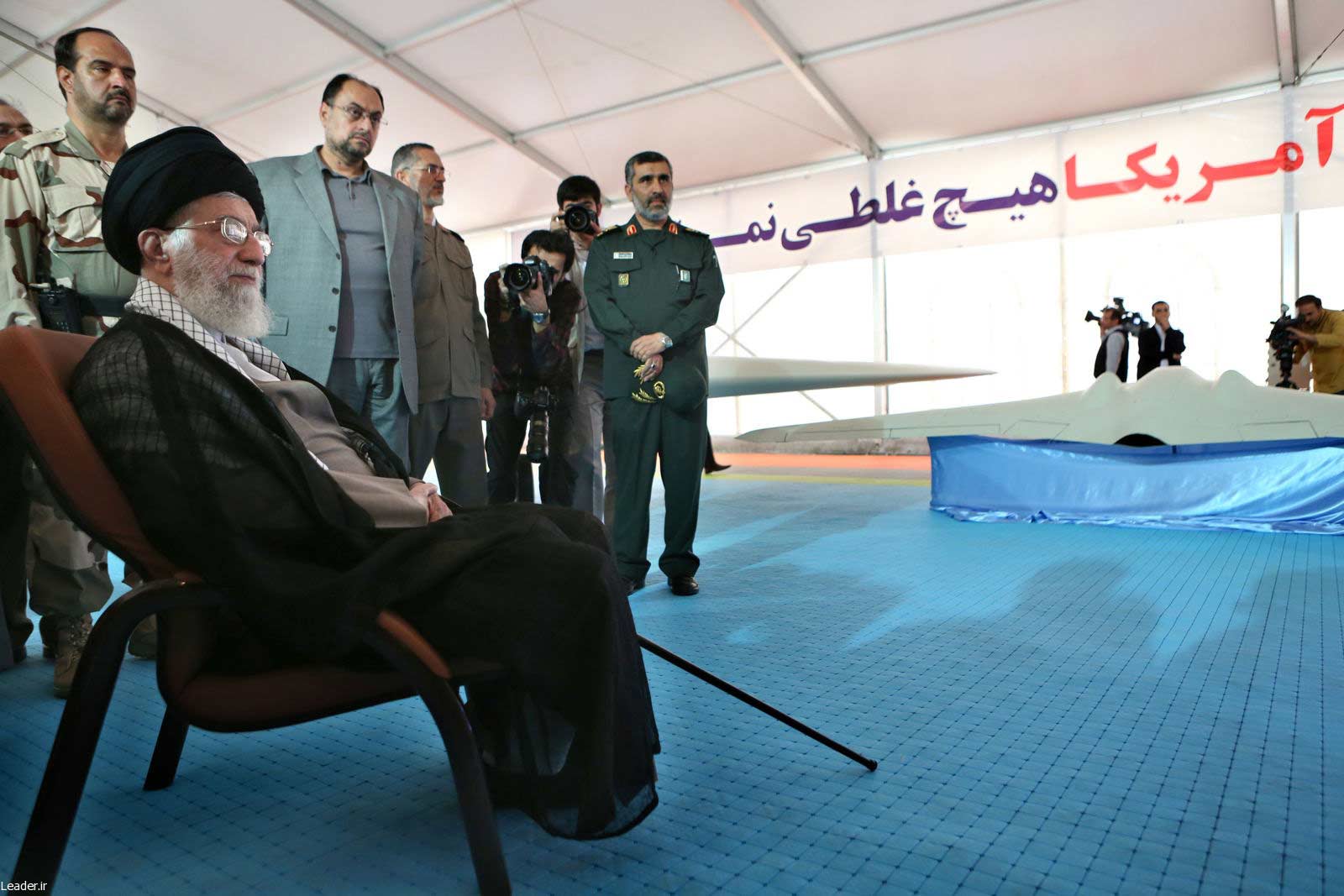 بازدید رهبر انقلاب از دستاوردهای نیروی هوافضا سپاه پاسداران انقلاب اسلامی