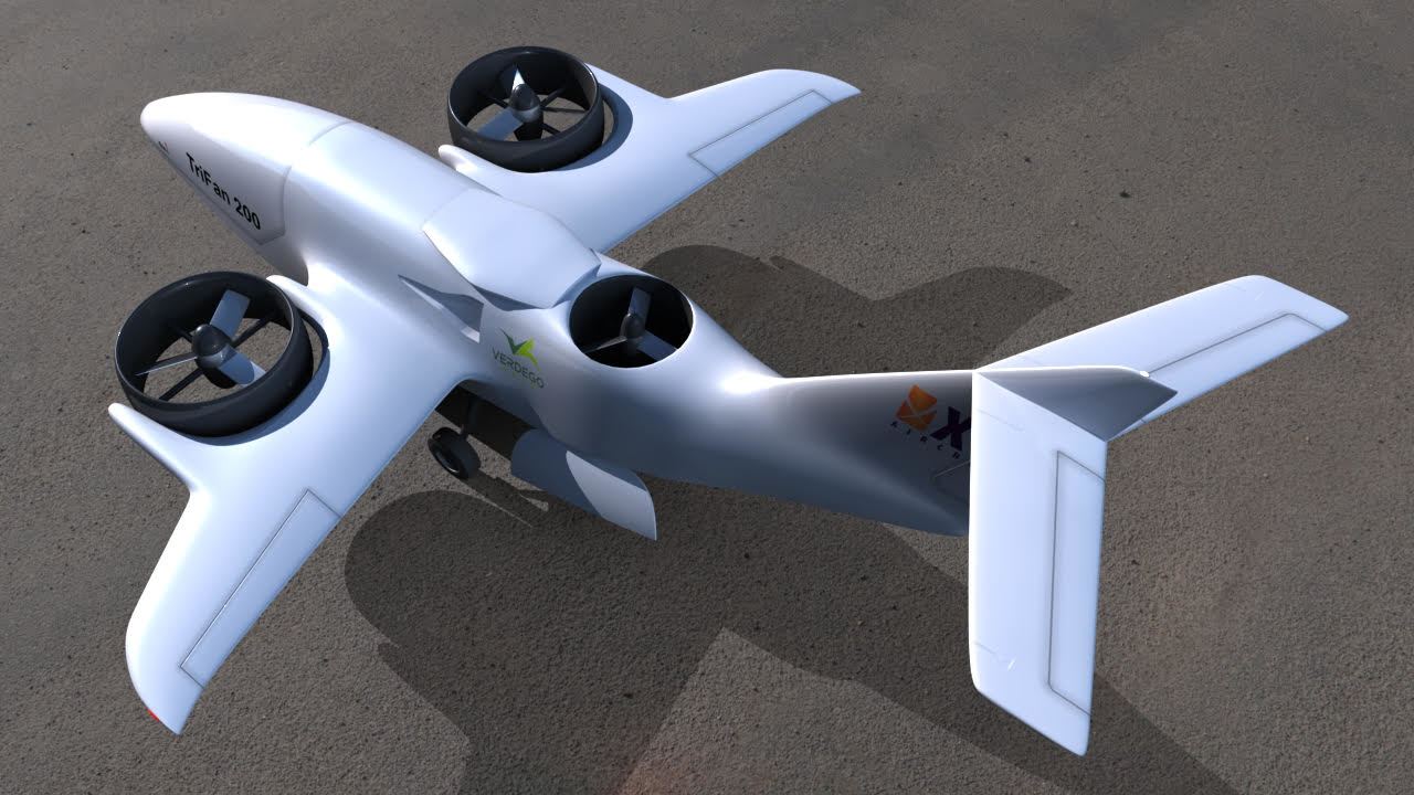 هواپیمای بدون سرنشین eVTOL شرکت XTI