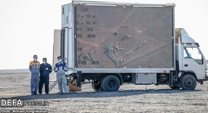 تصاویر ارسالی از اهداف و قفل اپتیکی روی آن