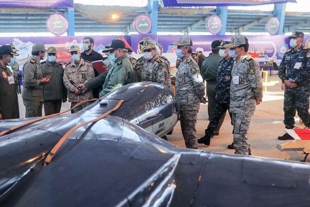 رزمایش مشترک پهپادی ارتش جمهوری اسلامی ایران دی ماه 1399 منطقه عمومی سمنان 5