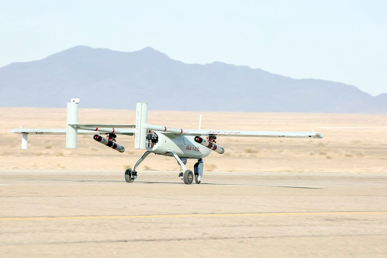 رزمایش مشترک پهپادی ارتش جمهوری اسلامی ایران دی ماه 1399 منطقه عمومی سمنان 10