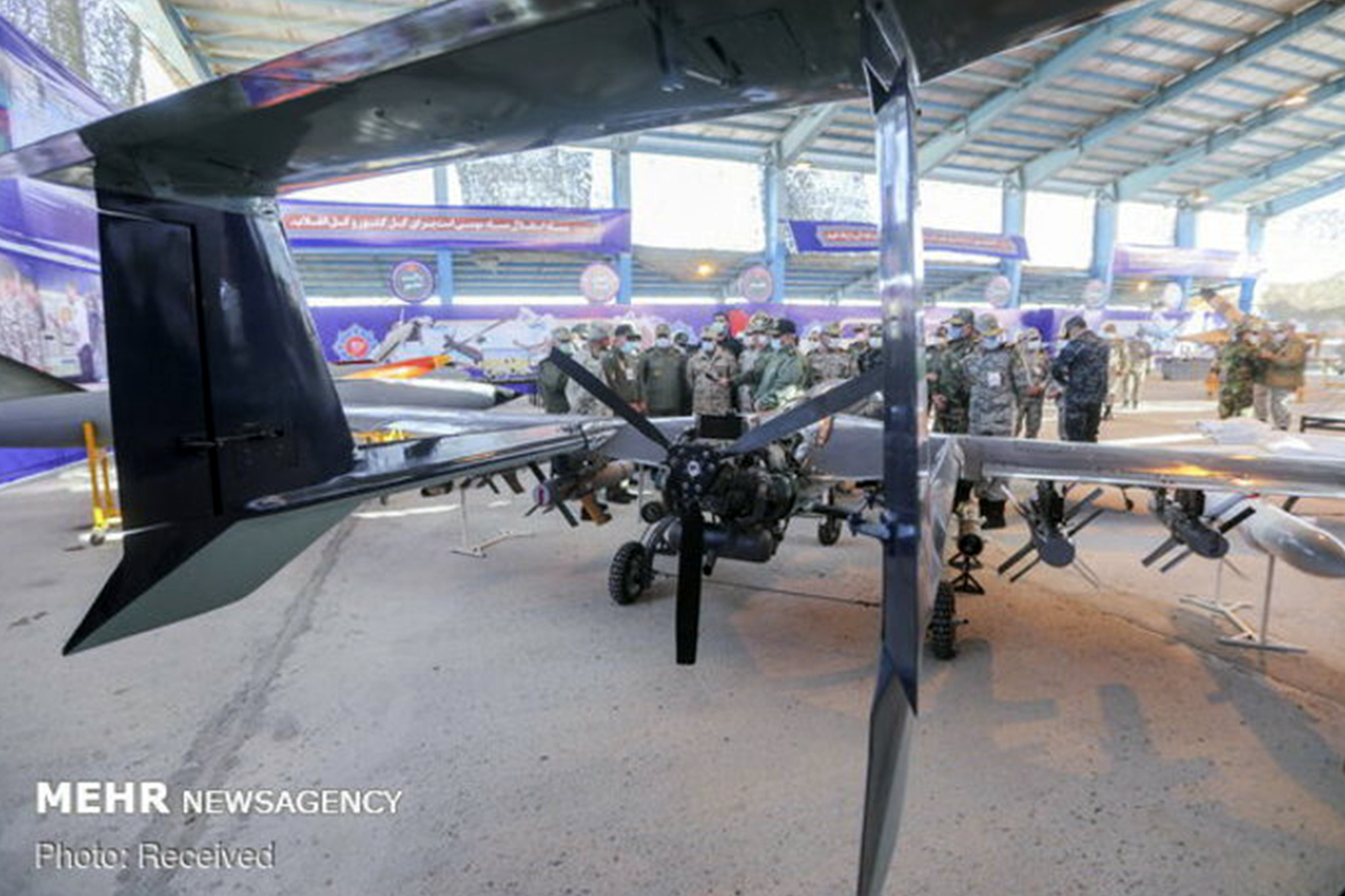 رزم مشترک پهپادی ارتش جمهوری اسلامی ایران دی ماه 1399 منطقه عمومی سمنان 1