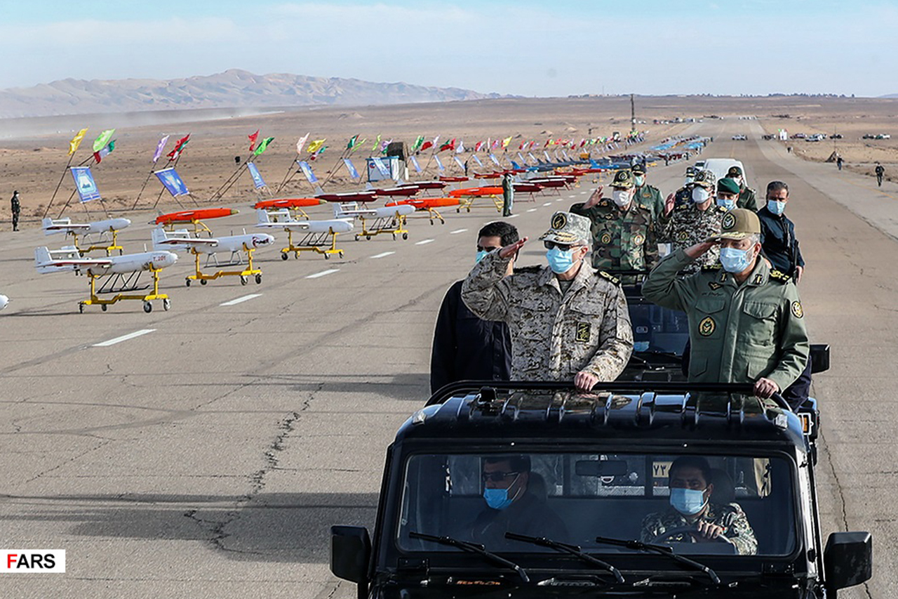 رزم مشترک پهپادی ارتش جمهوری اسلامی ایران دی ماه 1399 منطقه عمومی سمنان 2
