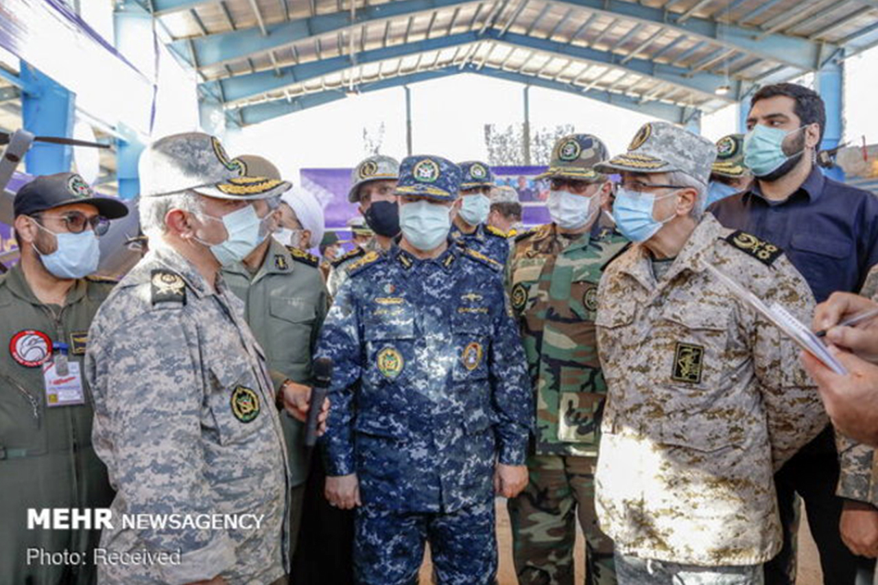 رزم مشترک پهپادی ارتش جمهوری اسلامی ایران دی ماه 1399 منطقه عمومی سمنان 3