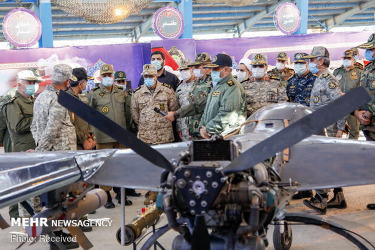 رزم مشترک پهپادی ارتش جمهوری اسلامی ایران دی ماه 1399 منطقه عمومی سمنان 5