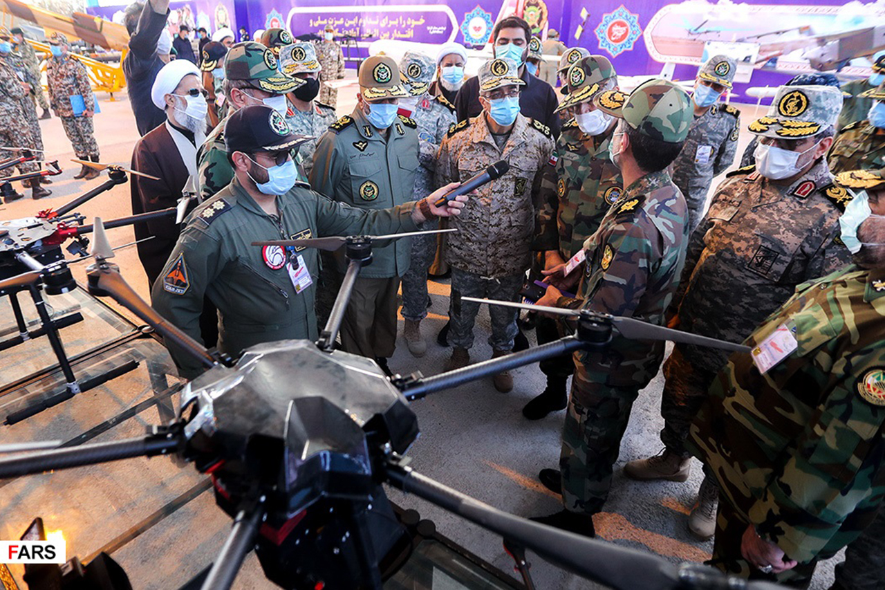 رزم مشترک پهپادی ارتش جمهوری اسلامی ایران دی ماه 1399 منطقه عمومی سمنان 6