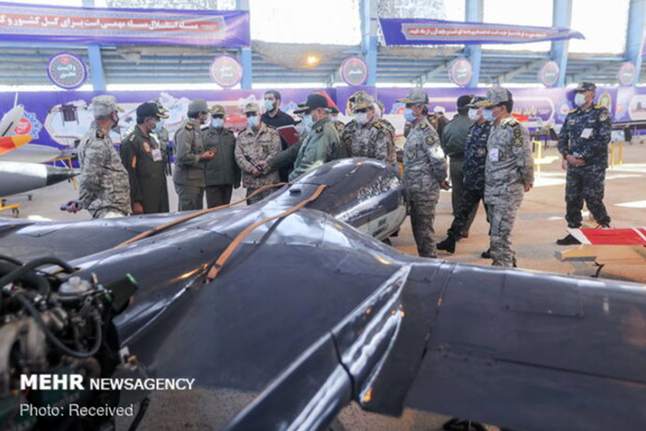 رزم مشترک پهپادی ارتش جمهوری اسلامی ایران دی ماه 1399 منطقه عمومی سمنان 7