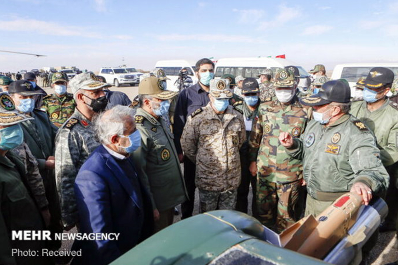 رزم مشترک پهپادی ارتش جمهوری اسلامی ایران دی ماه 1399 منطقه عمومی سمنان 8