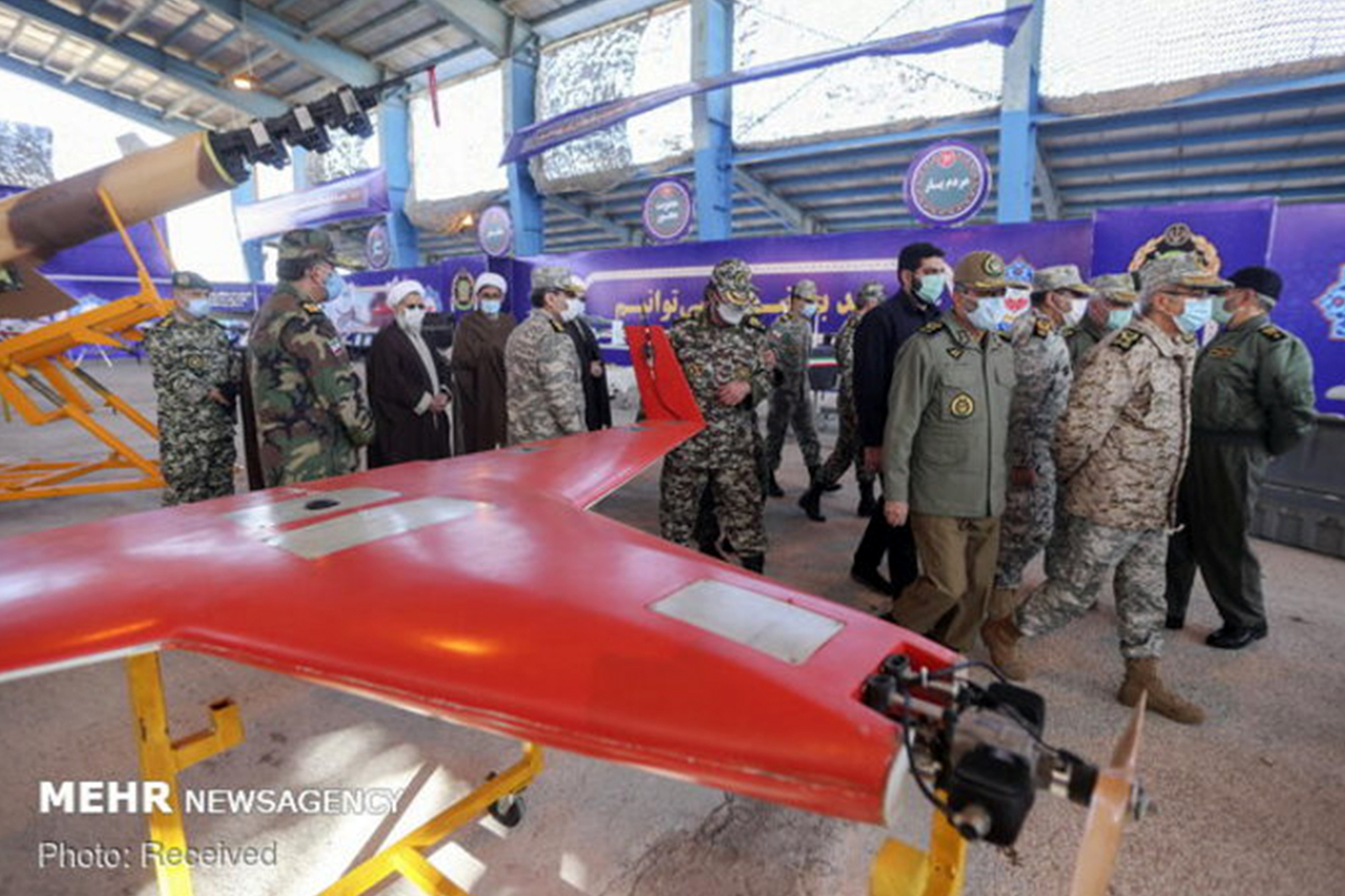 رزم مشترک پهپادی ارتش جمهوری اسلامی ایران دی ماه 1399 منطقه عمومی سمنان 10