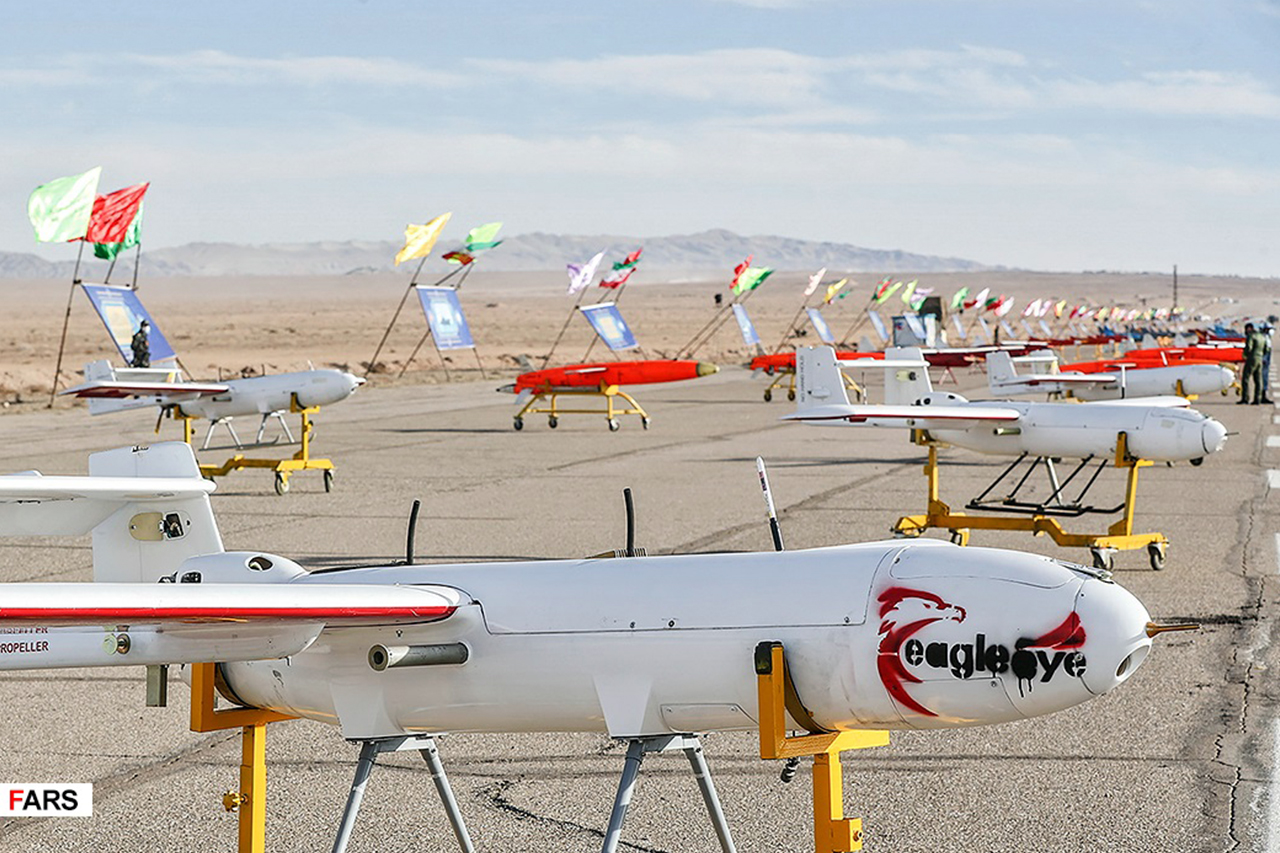 رزم مشترک پهپادی ارتش جمهوری اسلامی ایران دی ماه 1399 منطقه عمومی سمنان 13