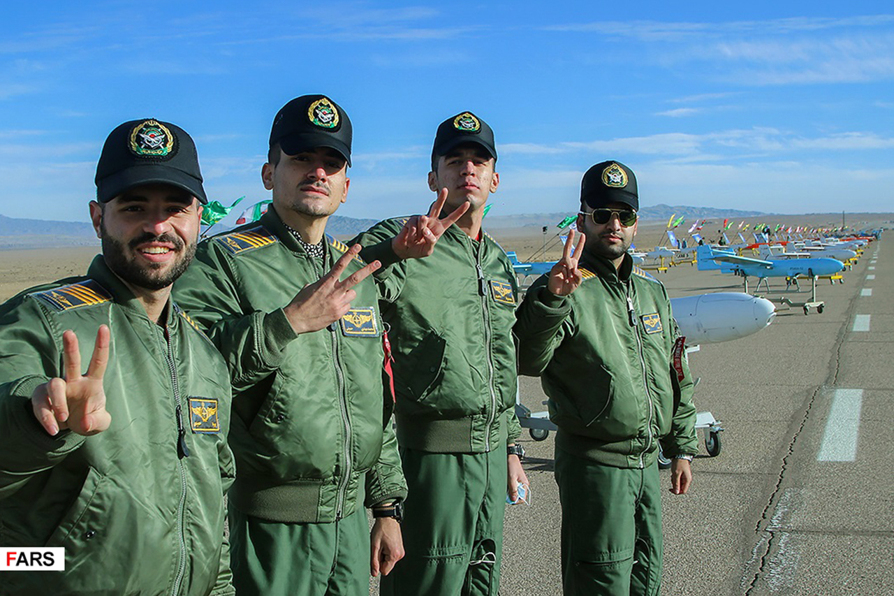 رزم مشترک پهپادی ارتش جمهوری اسلامی ایران دی ماه 1399 منطقه عمومی سمنان 14