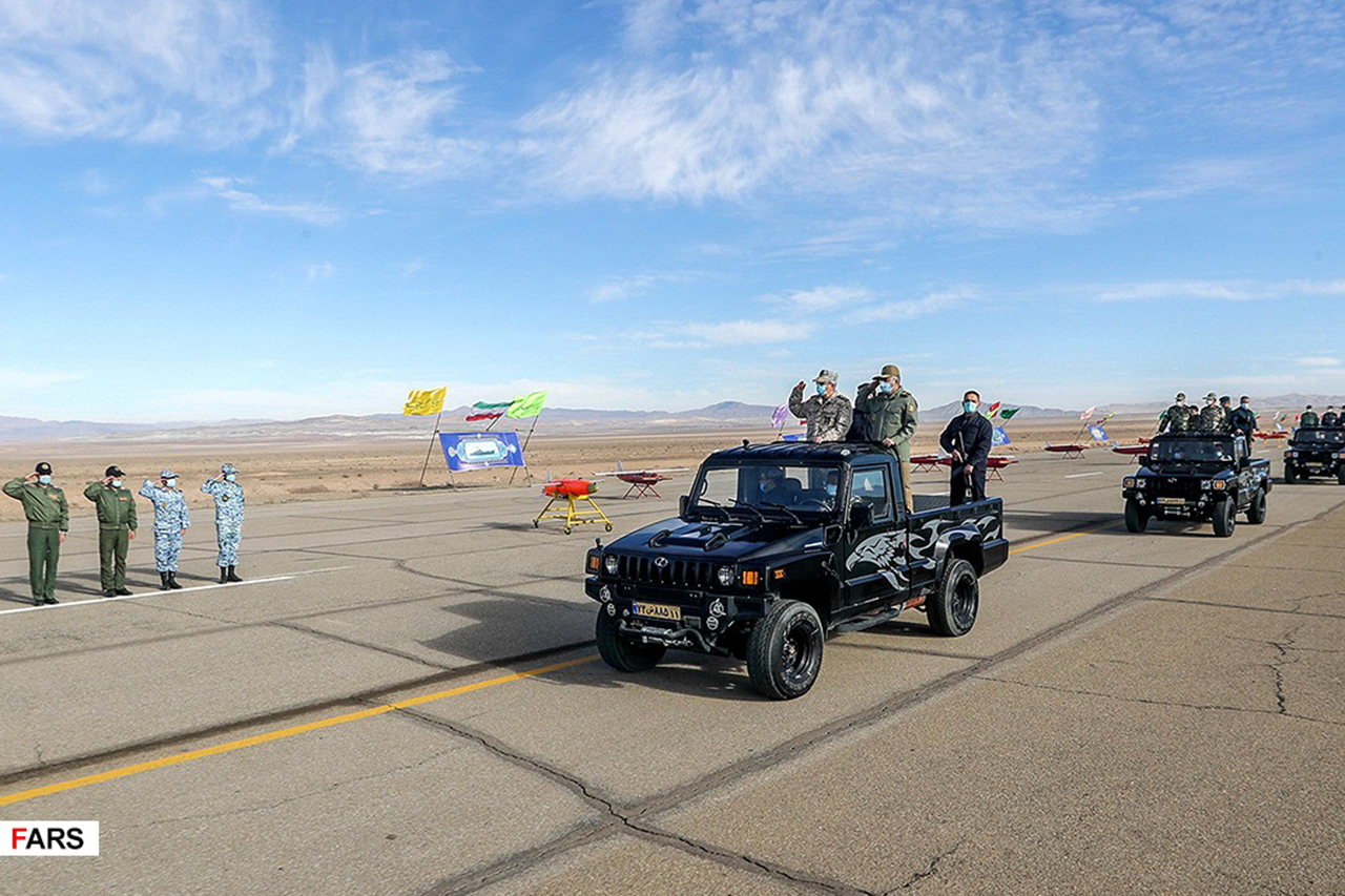 رزم مشترک پهپادی ارتش جمهوری اسلامی ایران دی ماه 1399 منطقه عمومی سمنان 15