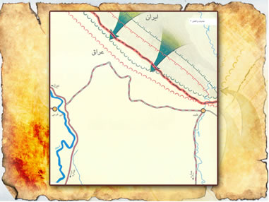 نقشه و کالک عملیات والفجر 6