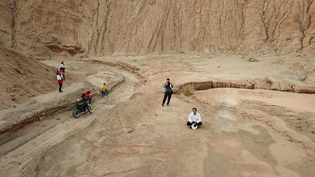 جستجوی پهپادی کوهنورد مفقود شده در ارتفاعات قله طلا ایوانکی