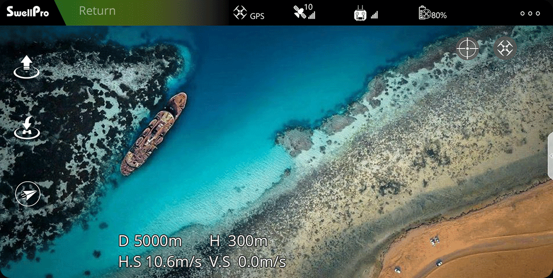 سیستم انتقال تصویر پهپاد دریایی SplashDrone 4