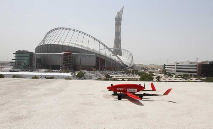 انتقال نمونه های تست دوپینگ جام جهانی قطر 2022 با پهپاد