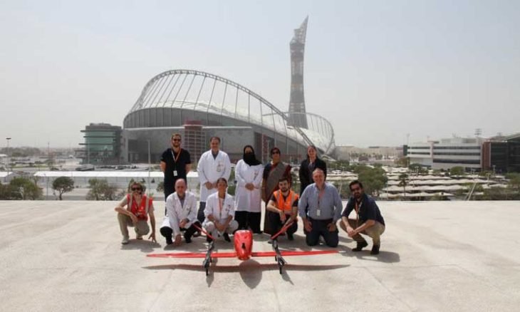 انتقال نمونه های تست دوپینگ جام جهانی قطر 2022 با پهپاد