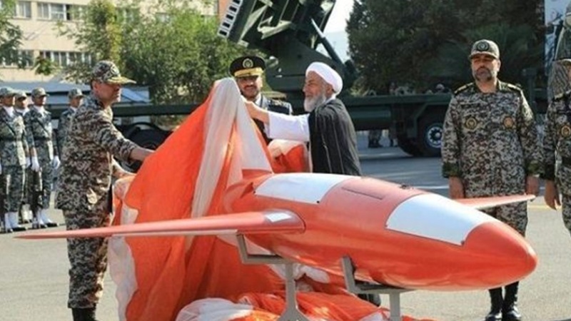 رونمایی از پهپاد رزمی و پدافندی کیان