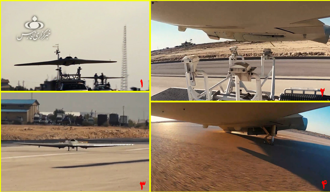 نحوه نشست و برخاست پهپاد شاهد-۱۹۱