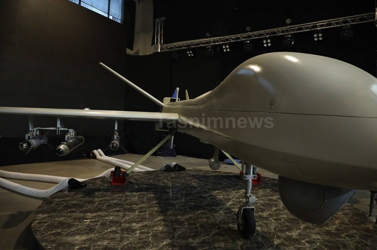 رونمایی پهپاد مهاجر 10