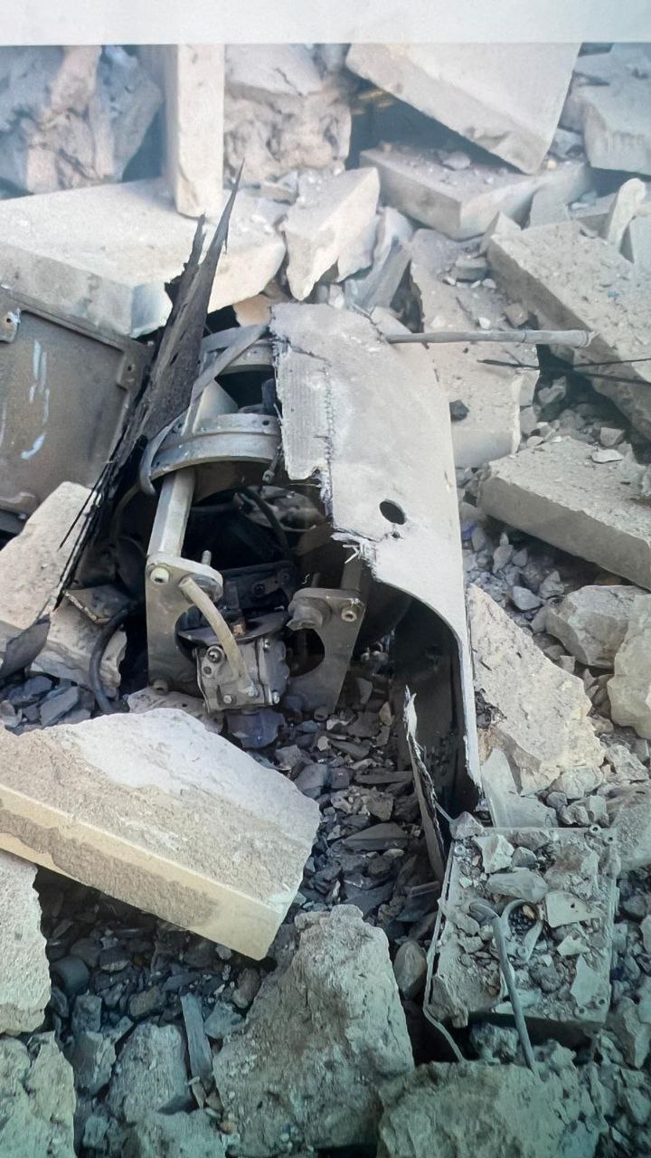 آثار سقوط پهپاد در جنوبی ترین نقطعه اراضی اشغالی یعنی بندر ایلات