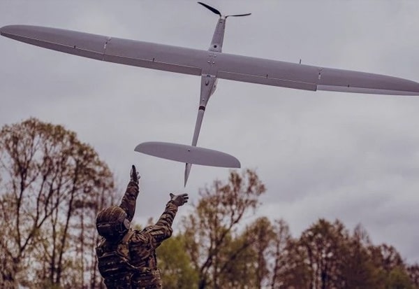 رزمایش نظامی "Struga-24" با مشارکت تیپ چهارم دفاع سرزمینی "Warmińsko-Mazurska". عملیات توسط اپراتور پهپاد WB FlyEye.