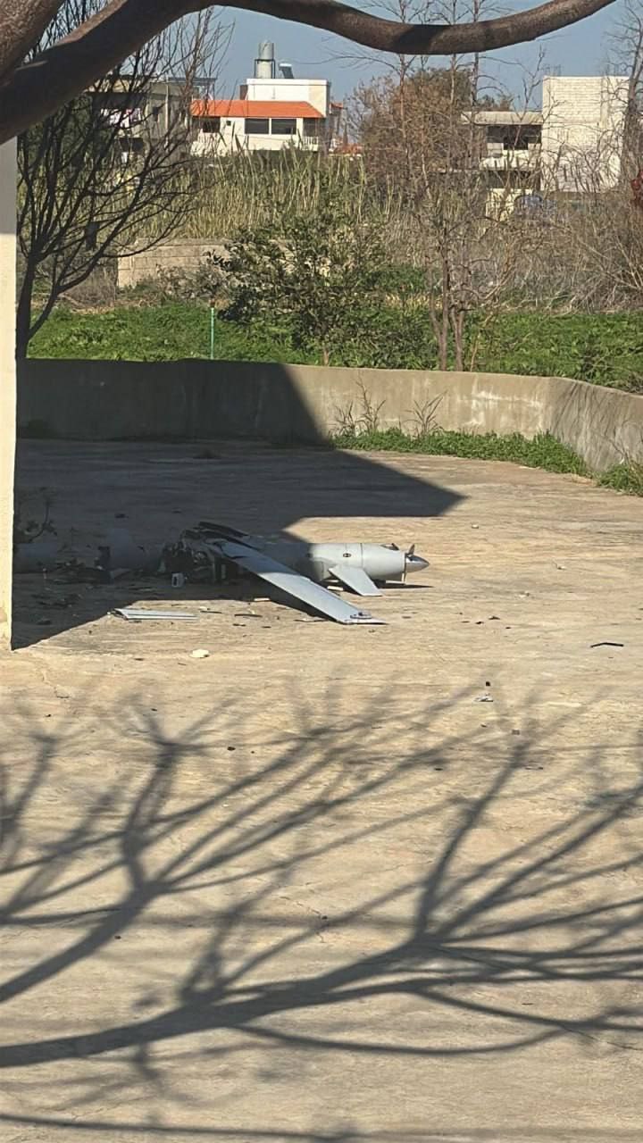 سقوط پهپاد ارتش لبنان در منطقه عکار