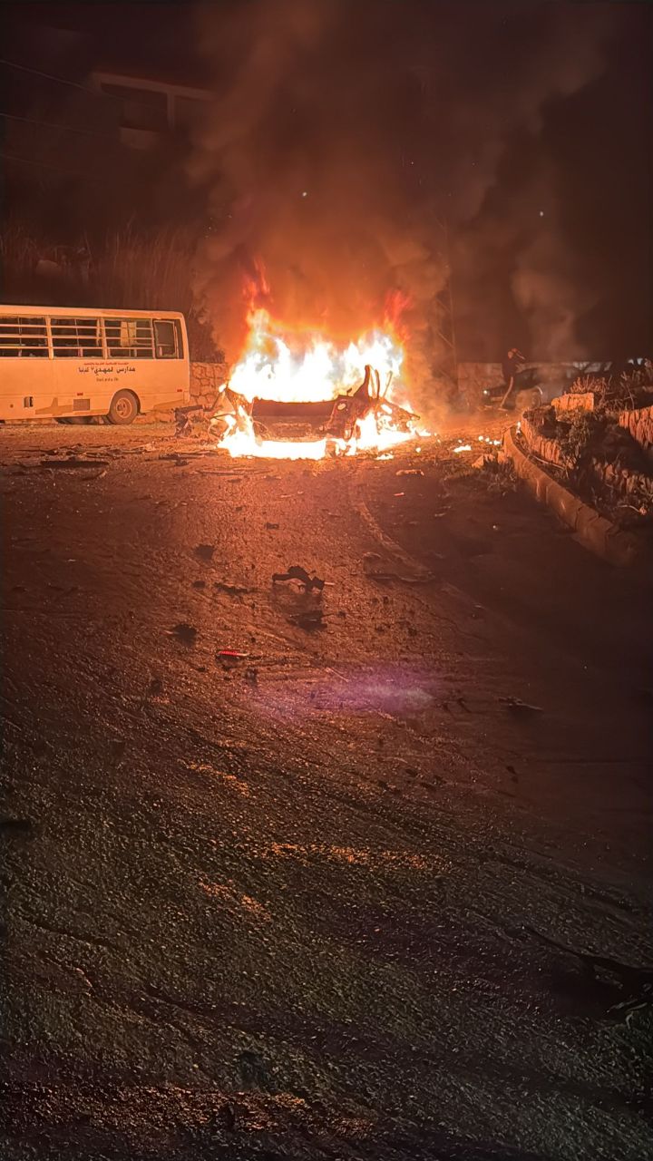 حمله پهپادی اسرائیل در عمق خاک لبنان