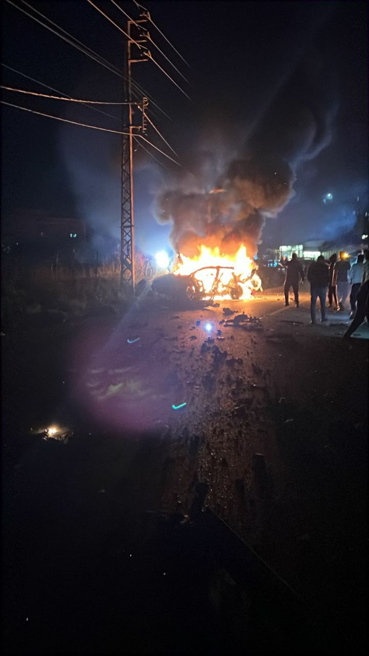 حمله پهپادی در معروب جنوب لبنان