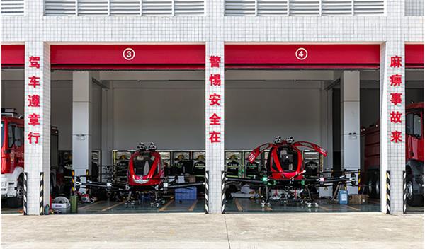 پهپاد آتش‌نشان با سرعت عمل بالا 3