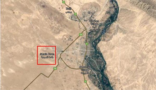 سقوط پهپاد شناسایی در تل الجواد