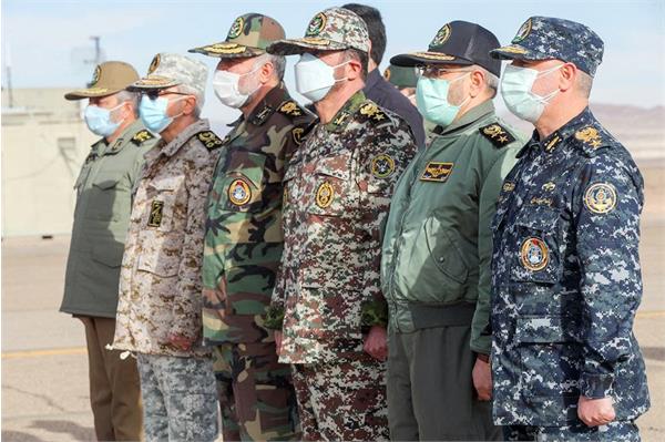 رزمایش مشترک پهپادی ارتش جمهوری اسلامی ایران دی ماه 1399 منطقه عمومی سمنان 15