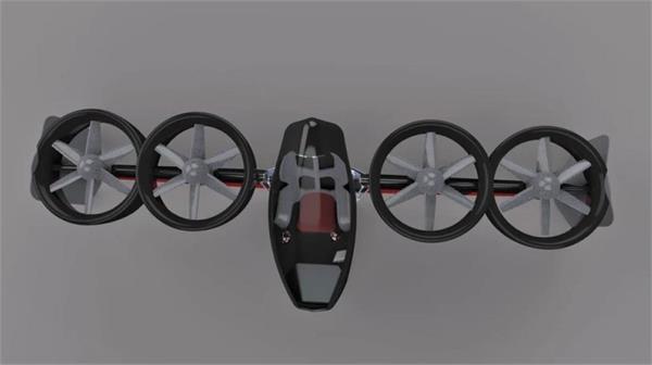 هواپیمای عمود پرواز Watfly Atlas eVTOL 9