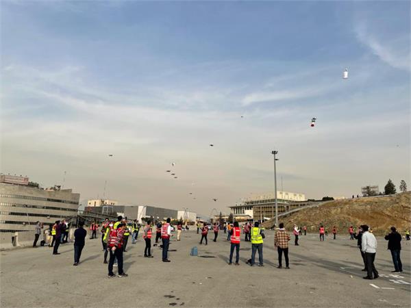 تصاویر دومین همایش سراسری پرواز دسته جمعی پهپادها به مناسبت 42مین سالگرد پیروزی انقلاب اسلامی 4