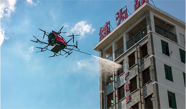 پهپاد آتش‌نشان با سرعت عمل بالا 2