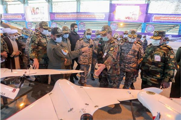 رزمایش مشترک پهپادی ارتش جمهوری اسلامی ایران دی ماه 1399 منطقه عمومی سمنان 16