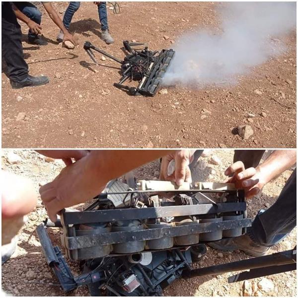 پهپاد ارتش اشغالگر قدس در بیتا ساقط شد 9