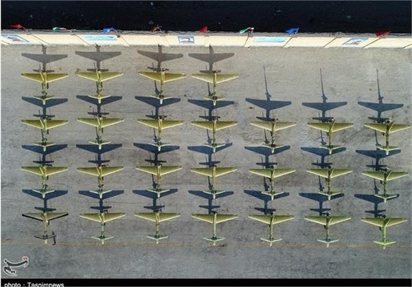 الحاق 188 فروند پهپاد و بالگرد به ندسا 7