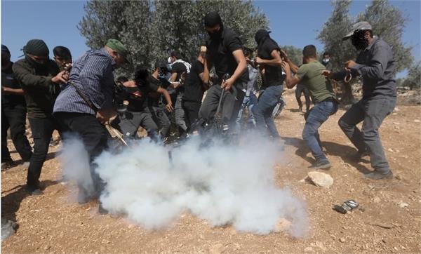 پهپاد ارتش اشغالگر قدس در بیتا ساقط شد 7