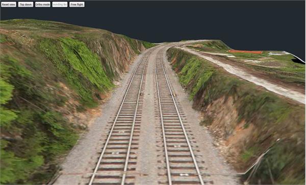 نقشه برداری خطوط راه آهن به وسیله پهپاn 1