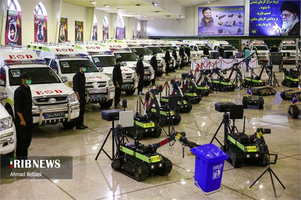 ربات های زمینی هوایی و دریایی سپاه به خدمت فراخوانده شدند 7