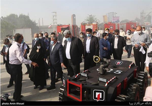 تجهیز ناوگان آتش نشانی تهران به پهپاد