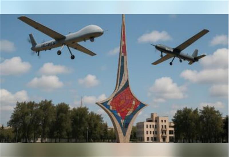 تقابل پهپادی ترکیه و اسرائیل در آسمان دمشق