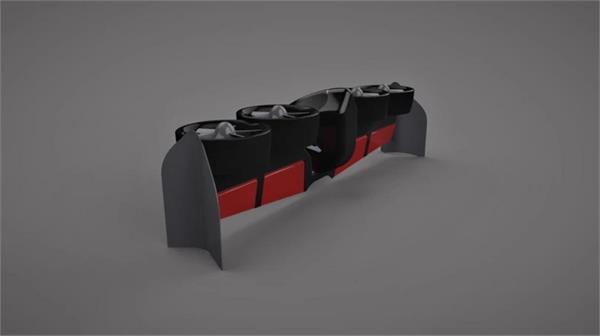 هواپیمای عمود پرواز Watfly Atlas eVTOL 7