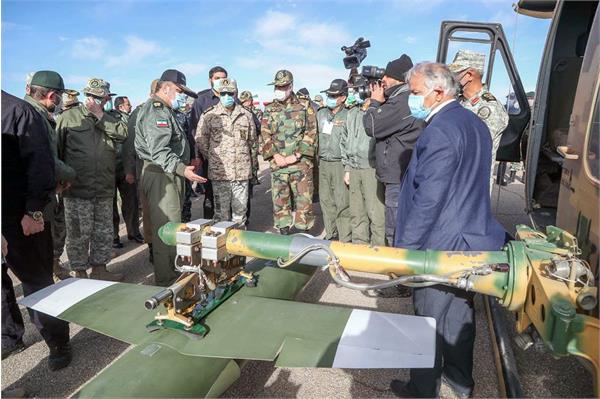 رزمایش مشترک پهپادی ارتش جمهوری اسلامی ایران دی ماه 1399 منطقه عمومی سمنان 13